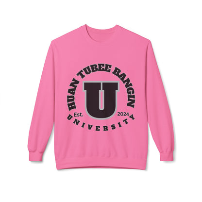 Huan Tubee Bangin U Screwniversity Unisex Midweight Softstyle Fleece Crewneck Sweatshirt