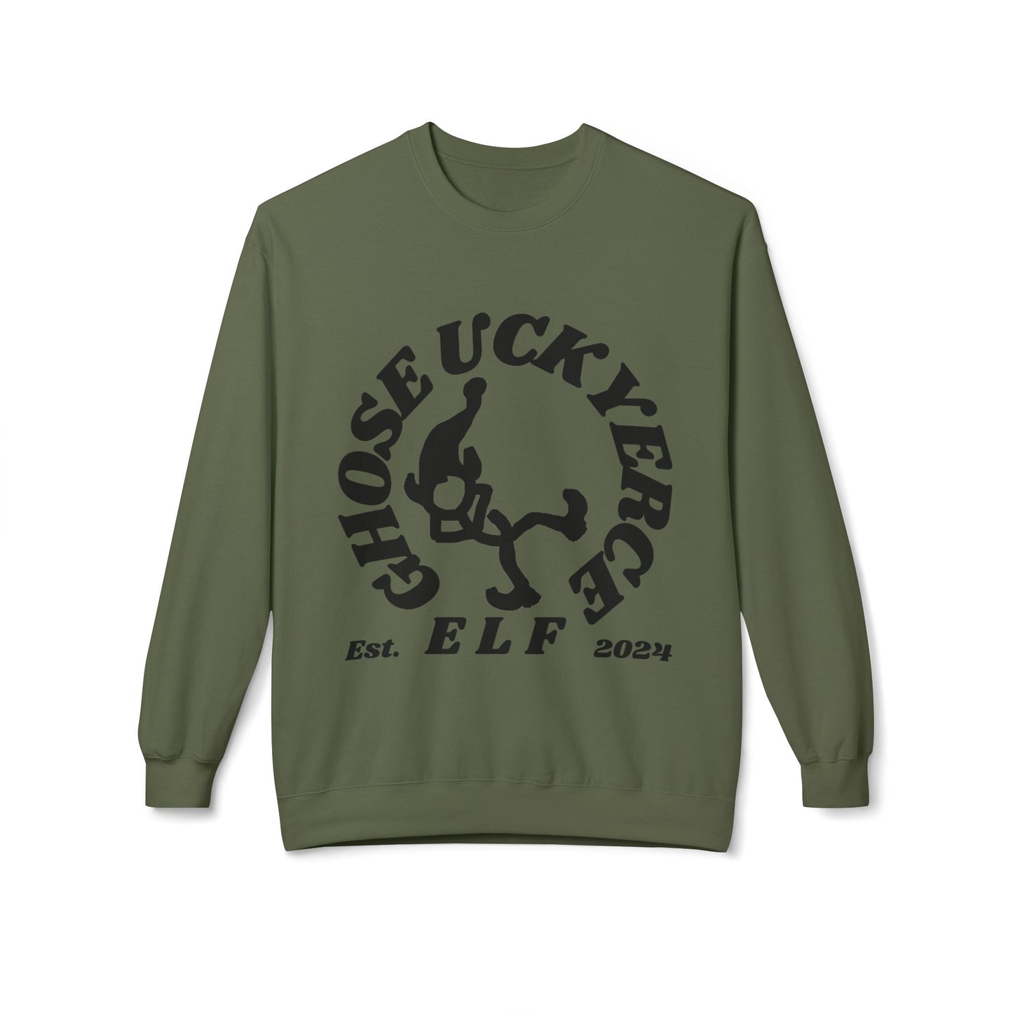 EB139 Unisex Midweight Softstyle Fleece Crewneck Sweatshirt