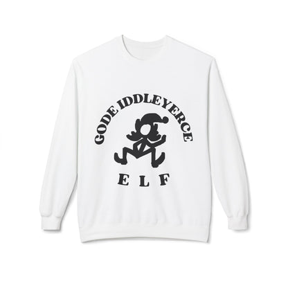 Gode Iddleyerce Elf Unisex Midweight Softstyle Fleece Crewneck Sweatshirt