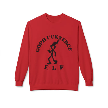 Goph Uckyerce Elf Unisex Midweight Softstyle Fleece Crewneck Sweatshirt