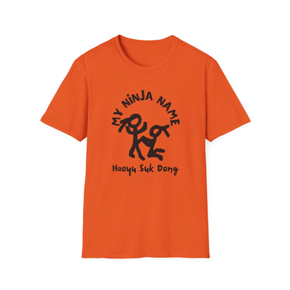 Yank My Wang My Ninja Name Unisex Softstyle T-Shirt