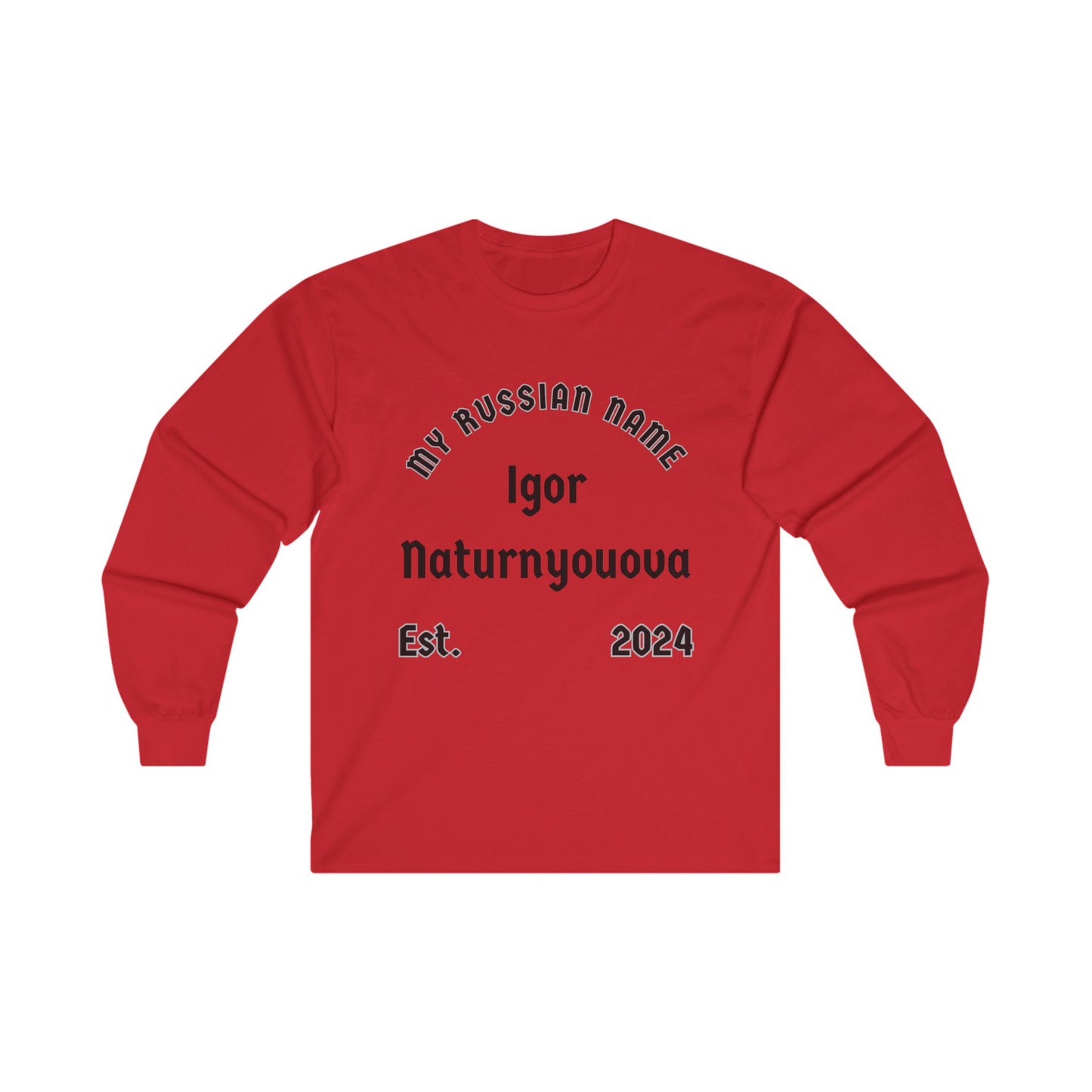 RU357 Unisex Ultra Cotton Long Sleeve Tee