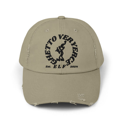 Ghetto Veryerce Elf Unisex Distressed Cap