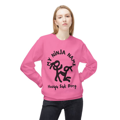 How You Suck Dong My Ninja Name Unisex Midweight Softstyle Fleece Crewneck Sweatshirt