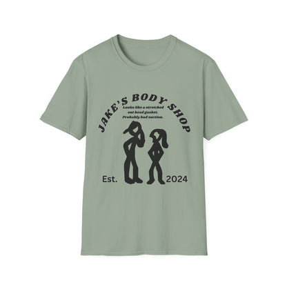 Jake's Body Shop Head Gasket Unisex Softstyle T-Shirt