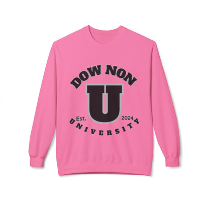 Dow Non U Screwniversity Unisex Midweight Softstyle Fleece Crewneck Sweatshirt