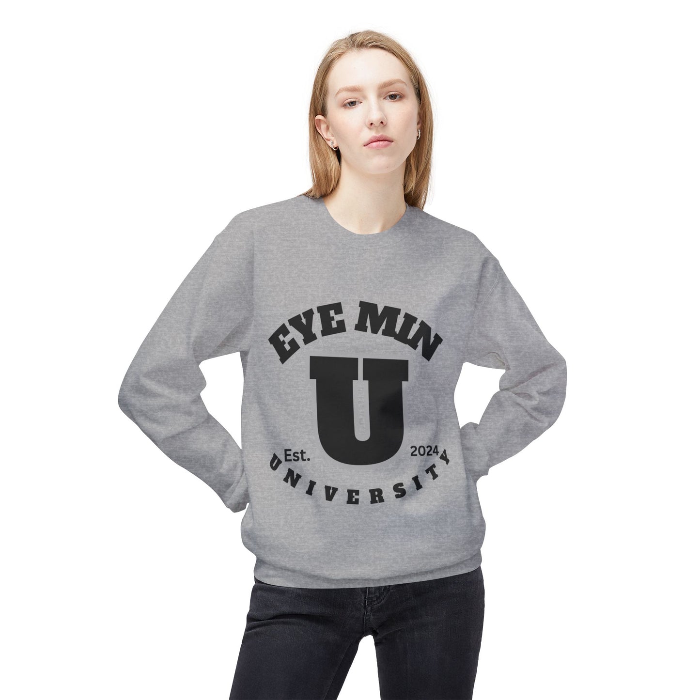 SU257 Unisex Midweight Softstyle Fleece Crewneck Sweatshirt