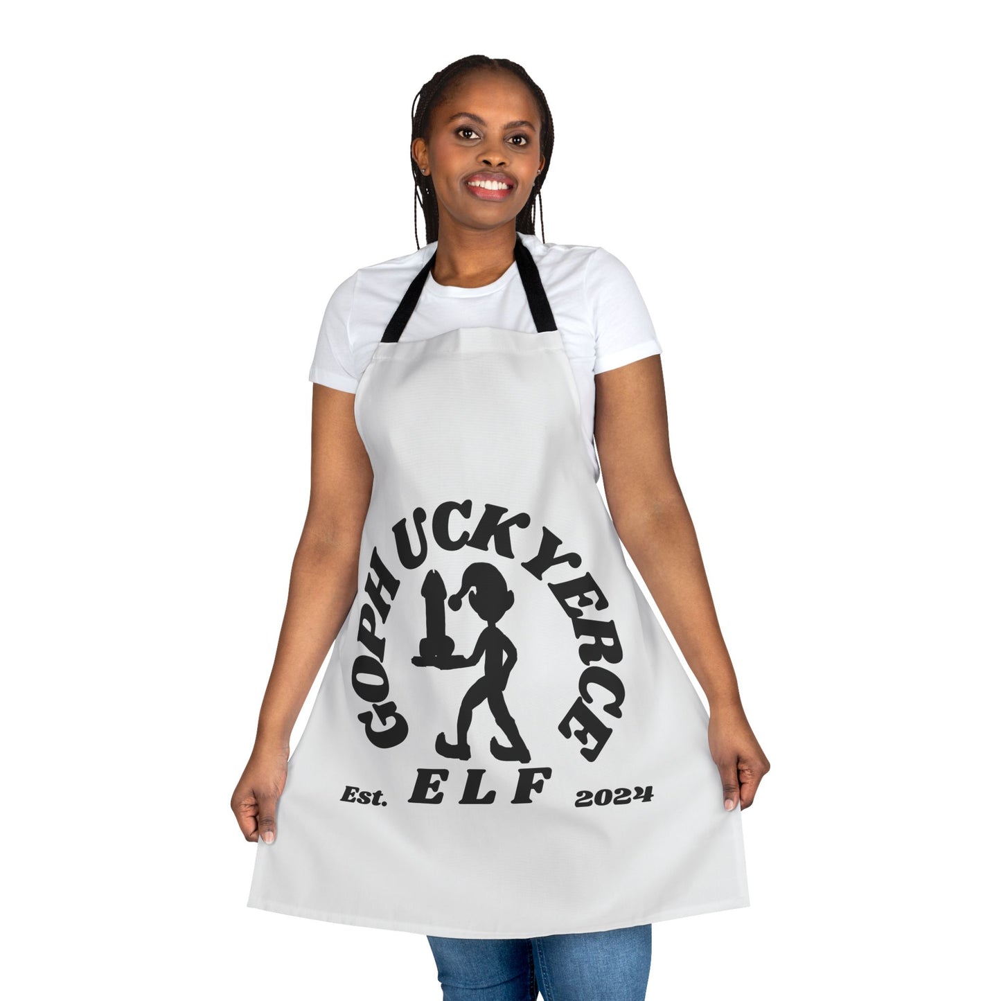 EB143 Elf Apron, 5-Color Straps (AOP)