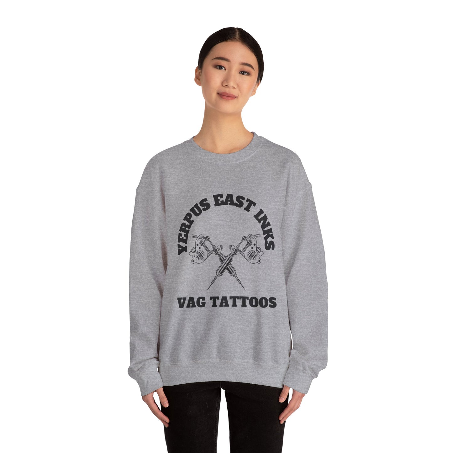 RT240 Yerpus Original Vicious Van Goph Design  Unisex Heavy Blend™ Crewneck Sweatshirt