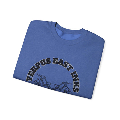 Yerpus East Inks Original Vicious Van Goph Design Unisex Heavy Blend™ Crewneck Sweatshirt