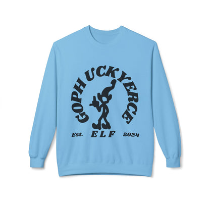 Goph Uckyerce Elf Unisex Midweight Softstyle Fleece Crewneck Sweatshirt