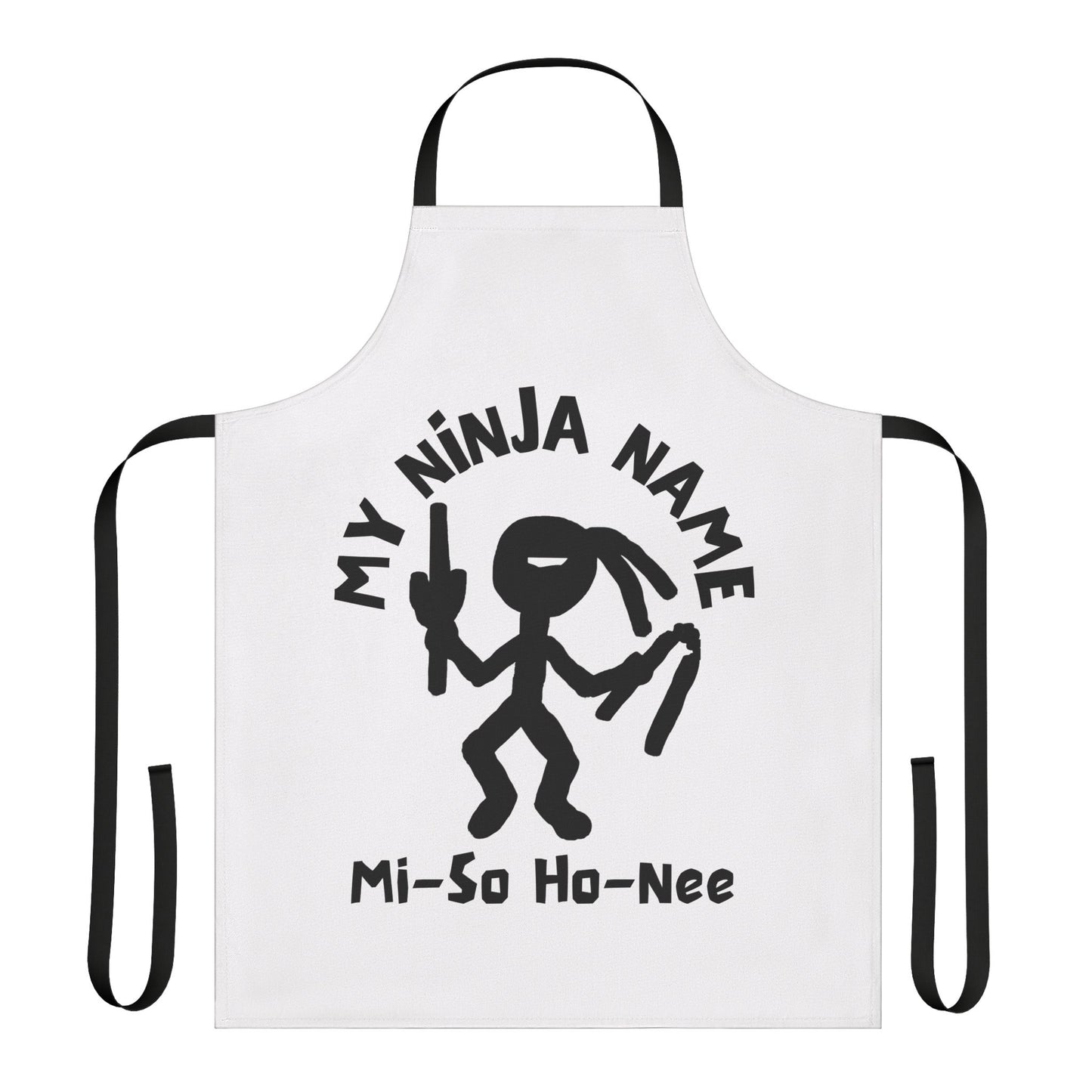 NJ212 Ninja Apron, 5-Color Straps (AOP)