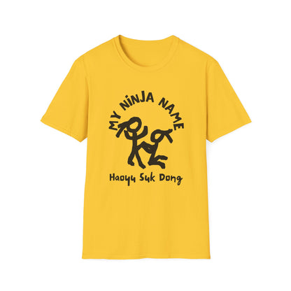 Yank My Wang My Ninja Name Unisex Softstyle T-Shirt