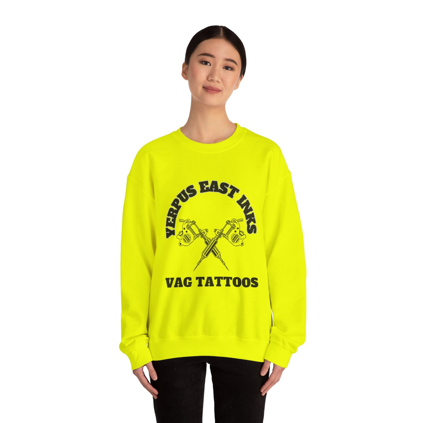 RT240 Yerpus Original Vicious Van Goph Design  Unisex Heavy Blend™ Crewneck Sweatshirt