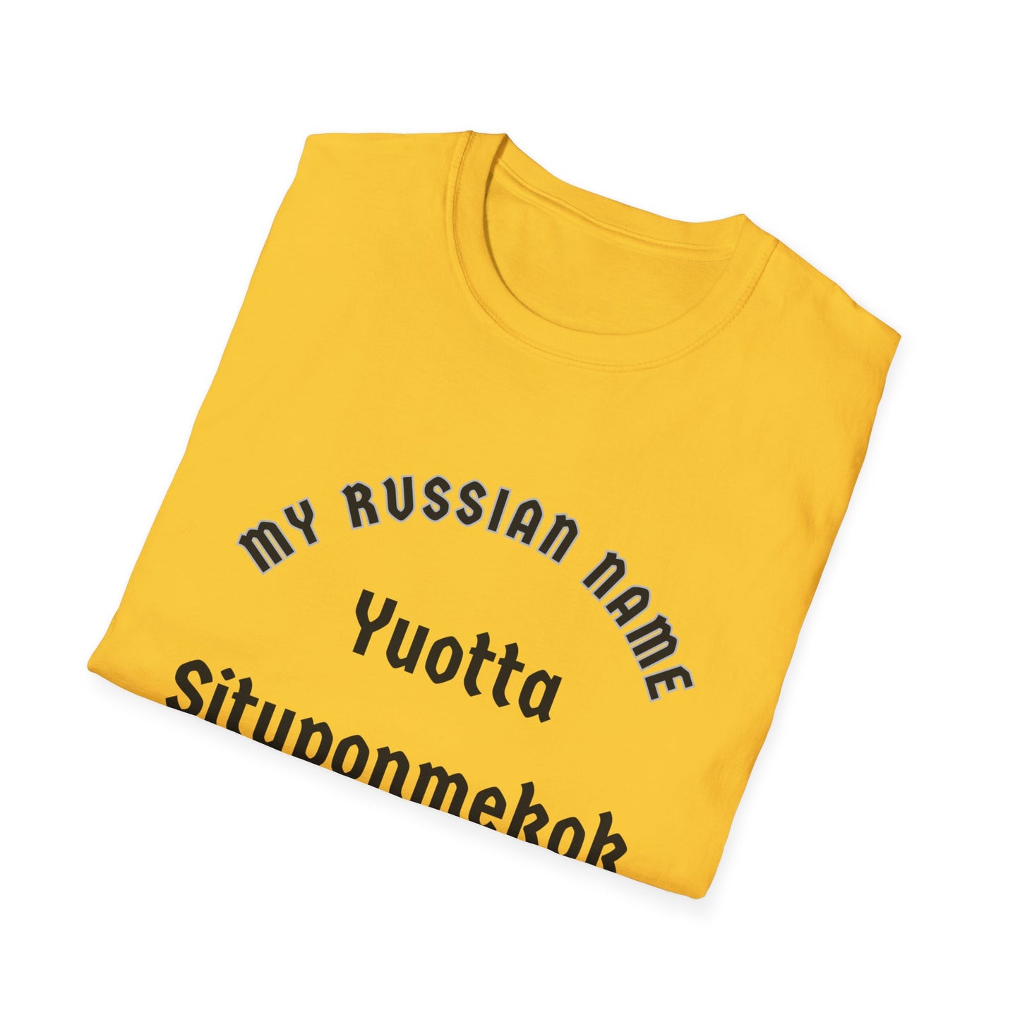 RU374 Unisex Softstyle T-Shirt