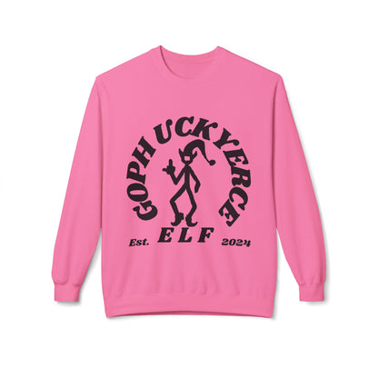 Goph Uckyerce Elf Unisex Midweight Softstyle Fleece Crewneck Sweatshirt