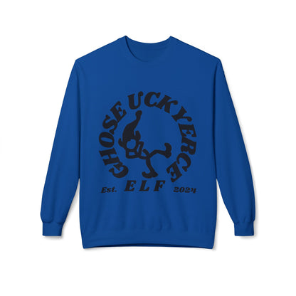 Ghose Uckyerce Elf Unisex Midweight Softstyle Fleece Crewneck Sweatshirt