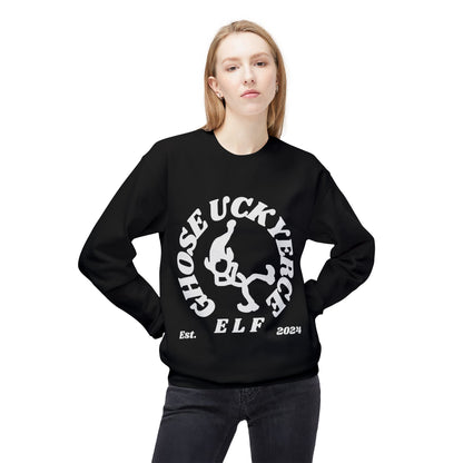 Ghose Uckyerce Elf Unisex Midweight Softstyle Fleece Crewneck Sweatshirt