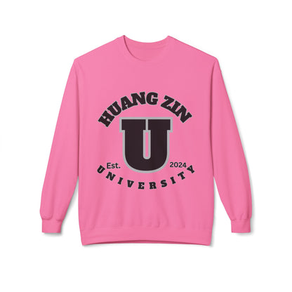 Huang Zin U Screwniversity Unisex Midweight Softstyle Fleece Crewneck Sweatshirt