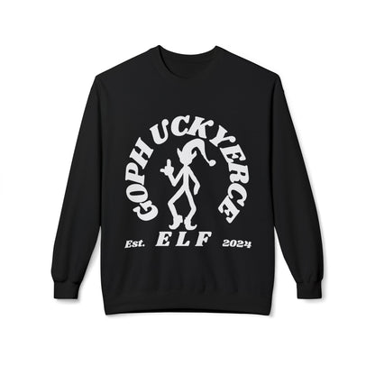 Goph Uckyerce Elf Unisex Midweight Softstyle Fleece Crewneck Sweatshirt