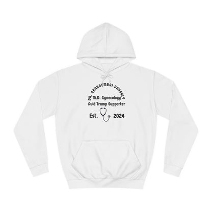 Dr. Grabbembai Dapoozy Unisex College Hoodie