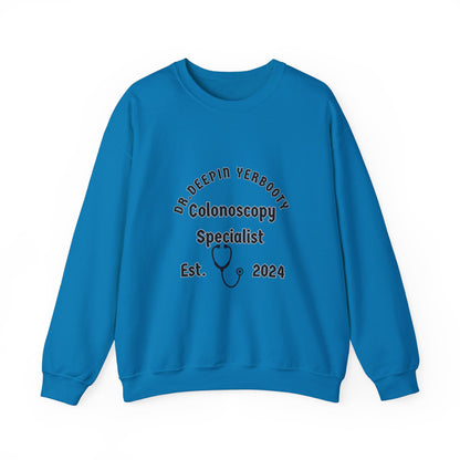 Dr. Deepin Yerbooty Unisex Heavy Blend™ Crewneck Sweatshirt