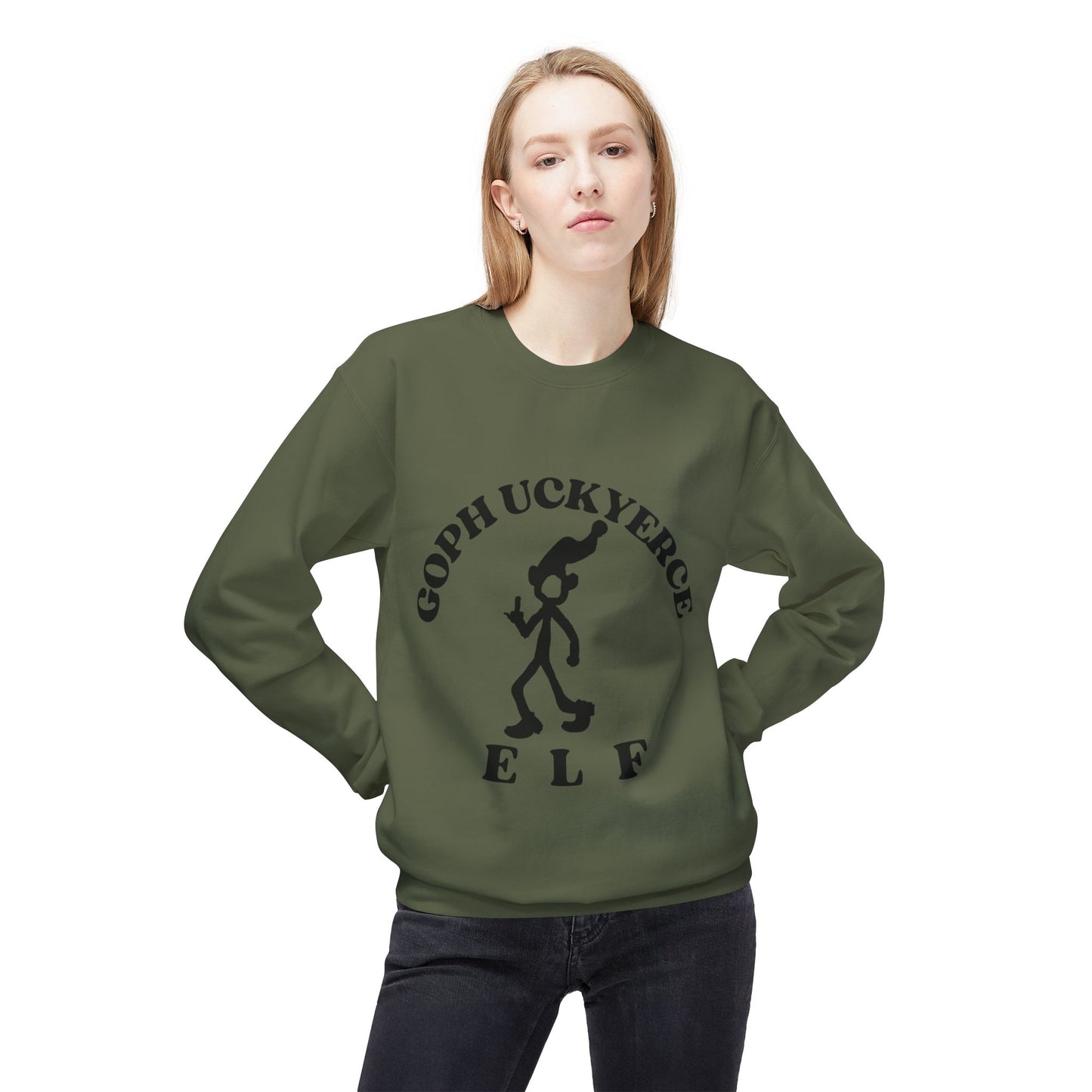 EB150 Unisex Midweight Softstyle Fleece Crewneck Sweatshirt