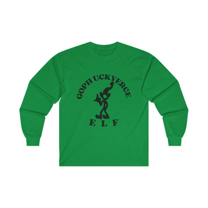 Goph Uckyerce Elf Unisex Ultra Cotton Long Sleeve Tee