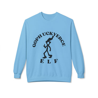 Goph Uckyerce Elf Unisex Midweight Softstyle Fleece Crewneck Sweatshirt