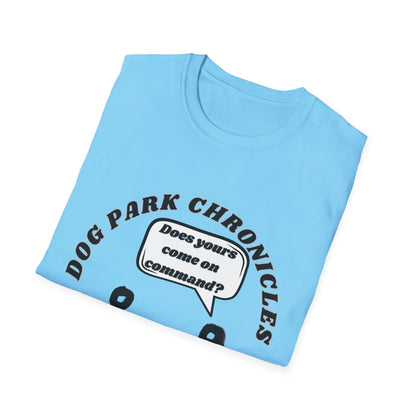 Dog Park Come on Command Unisex Softstyle T-Shirt