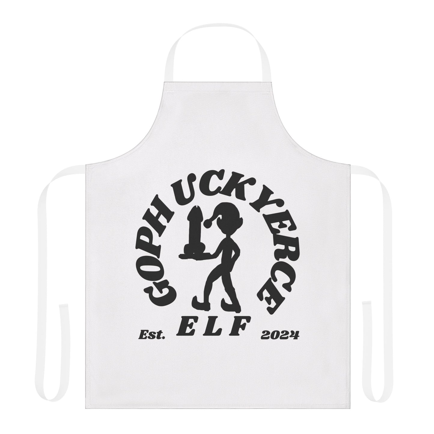 EB143 Elf Apron, 5-Color Straps (AOP)