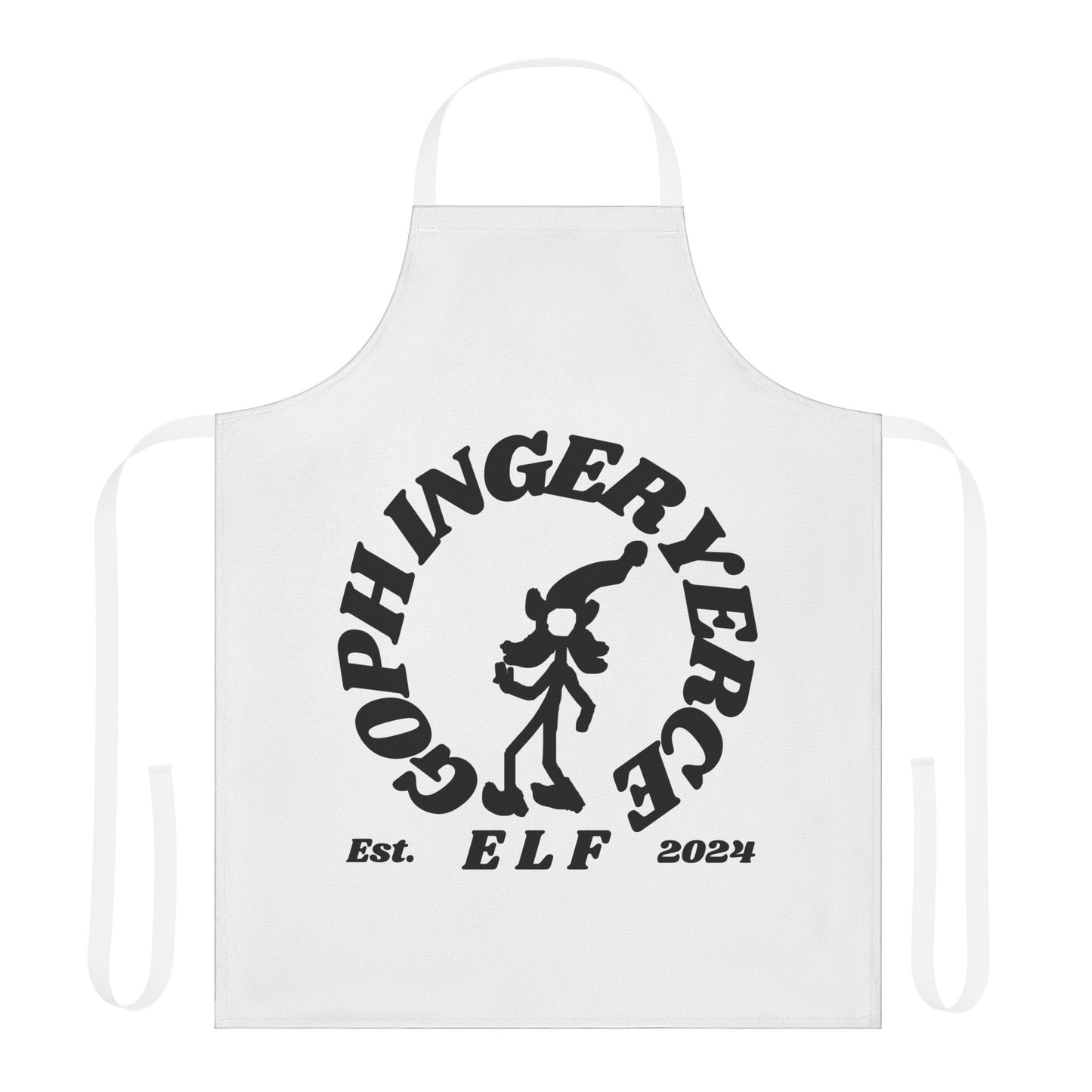 EB131 Elf Apron, 5-Color Straps (AOP)