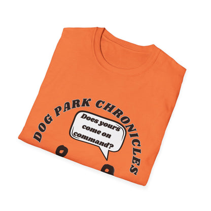 Dog Park Come on Command Unisex Softstyle T-Shirt