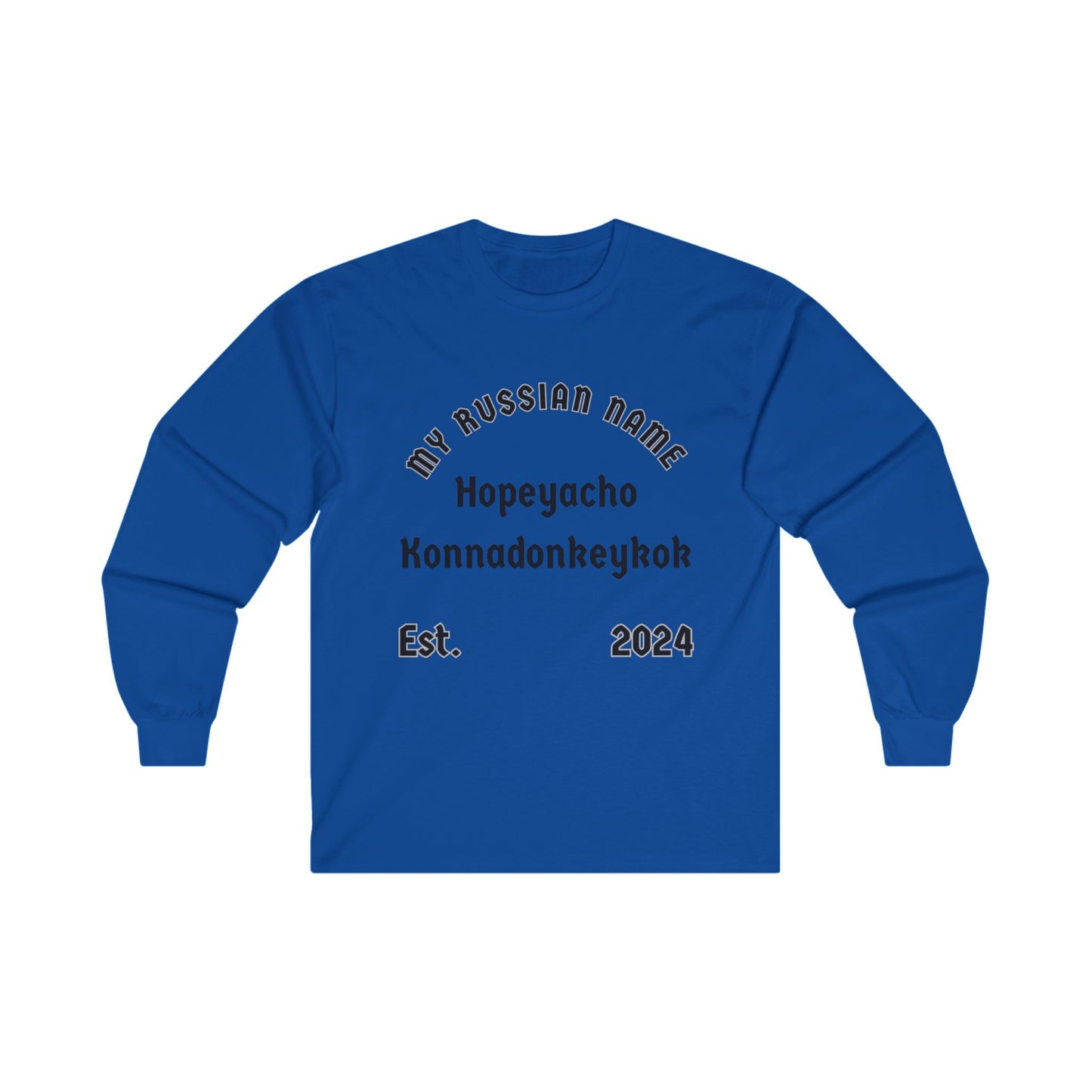 RU354 Unisex Ultra Cotton Long Sleeve Tee