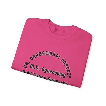 Dr. Grabbembai Dapoozy Unisex Heavy Blend™ Crewneck Sweatshirt