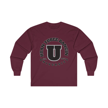 Huan Tubee Bangin U Screwniversity Unisex Ultra Cotton Long Sleeve Tee