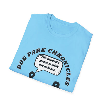 Dog Park Hide The Salami Unisex Softstyle T-Shirt