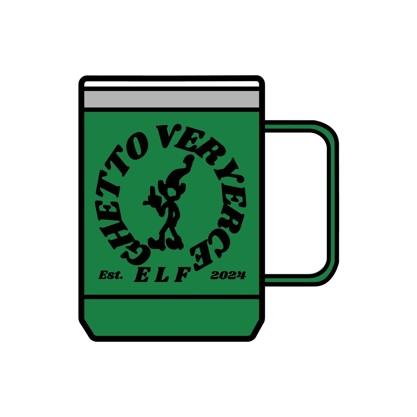 EB140 Elf Coffee Mug Tumbler, 15oz