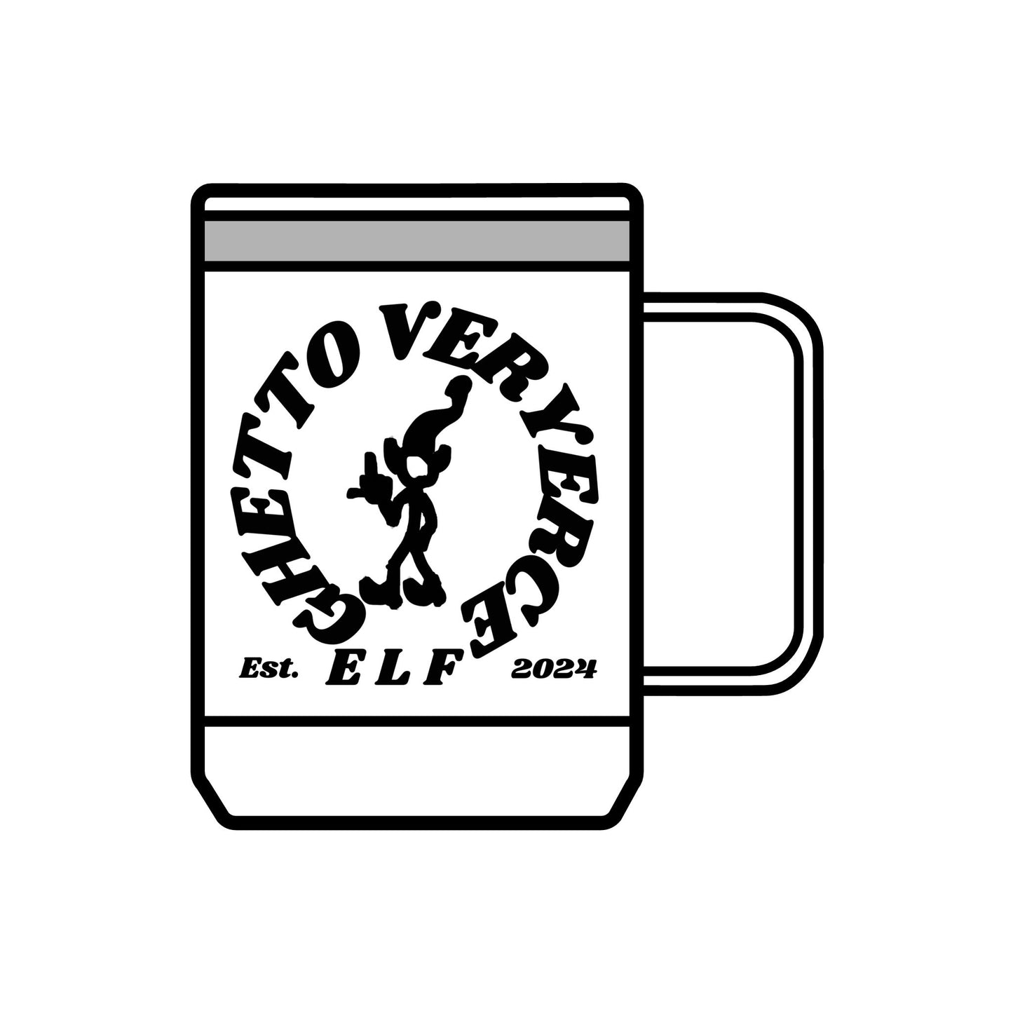 EB140 Elf Coffee Mug Tumbler, 15oz