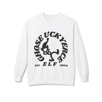 Ghose Uckyerce Elf Unisex Midweight Softstyle Fleece Crewneck Sweatshirt