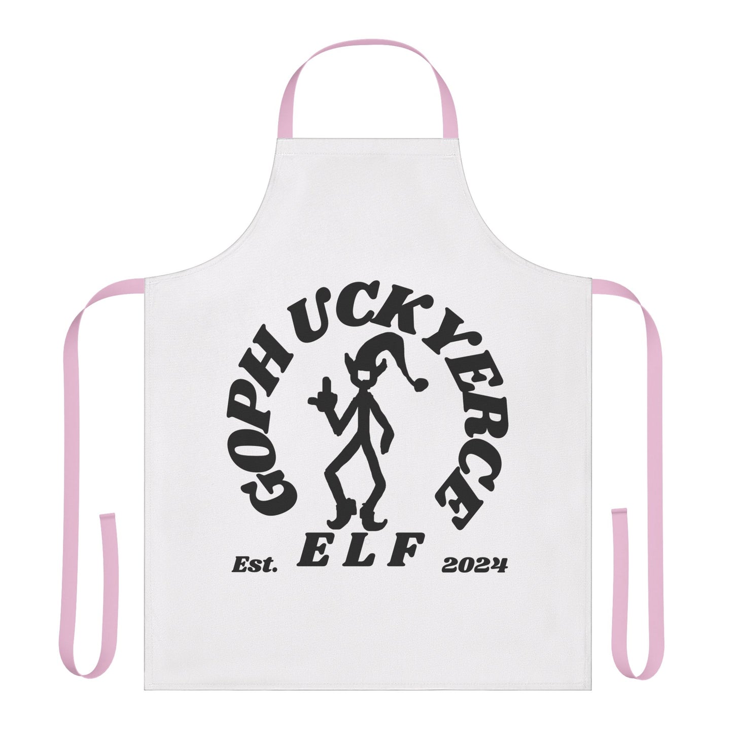 EB142 Elf Apron, 5-Color Straps (AOP)