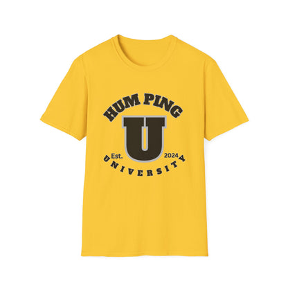 Hum Ping U Screwniversity Unisex Softstyle T-Shirt