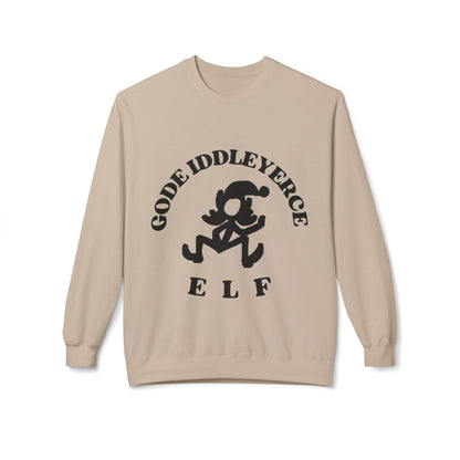 Gode Iddleyerce Elf Unisex Midweight Softstyle Fleece Crewneck Sweatshirt