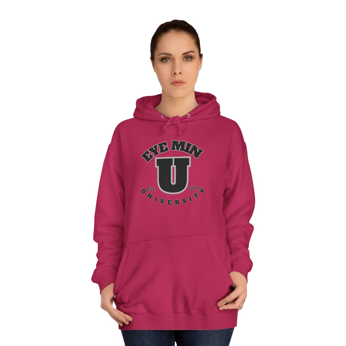 SU257 Unisex College Hoodie