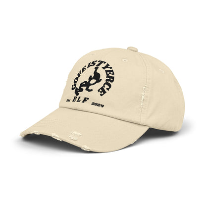 Gofe Istyerce Elf Unisex Distressed Cap