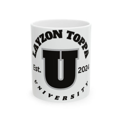 Layzon Toppa U Screwniversity Ceramic Mug, 11oz