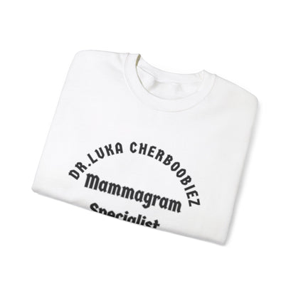 Dr. Luka Cherboobiez Unisex Heavy Blend™ Crewneck Sweatshirt