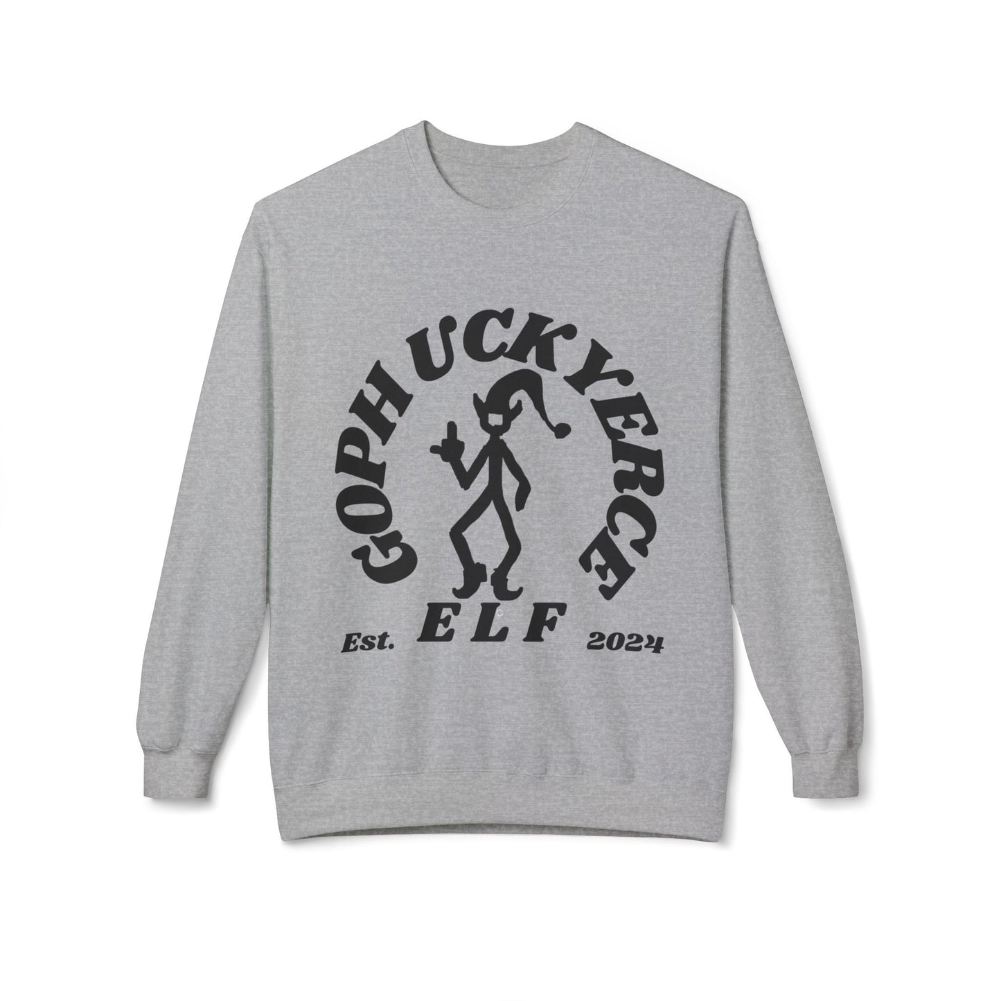 EB142 Unisex Midweight Softstyle Fleece Crewneck Sweatshirt