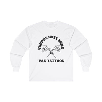 Yerpus East Inks Original Vicious Van Goph Design Unisex Ultra Cotton Long Sleeve Tee