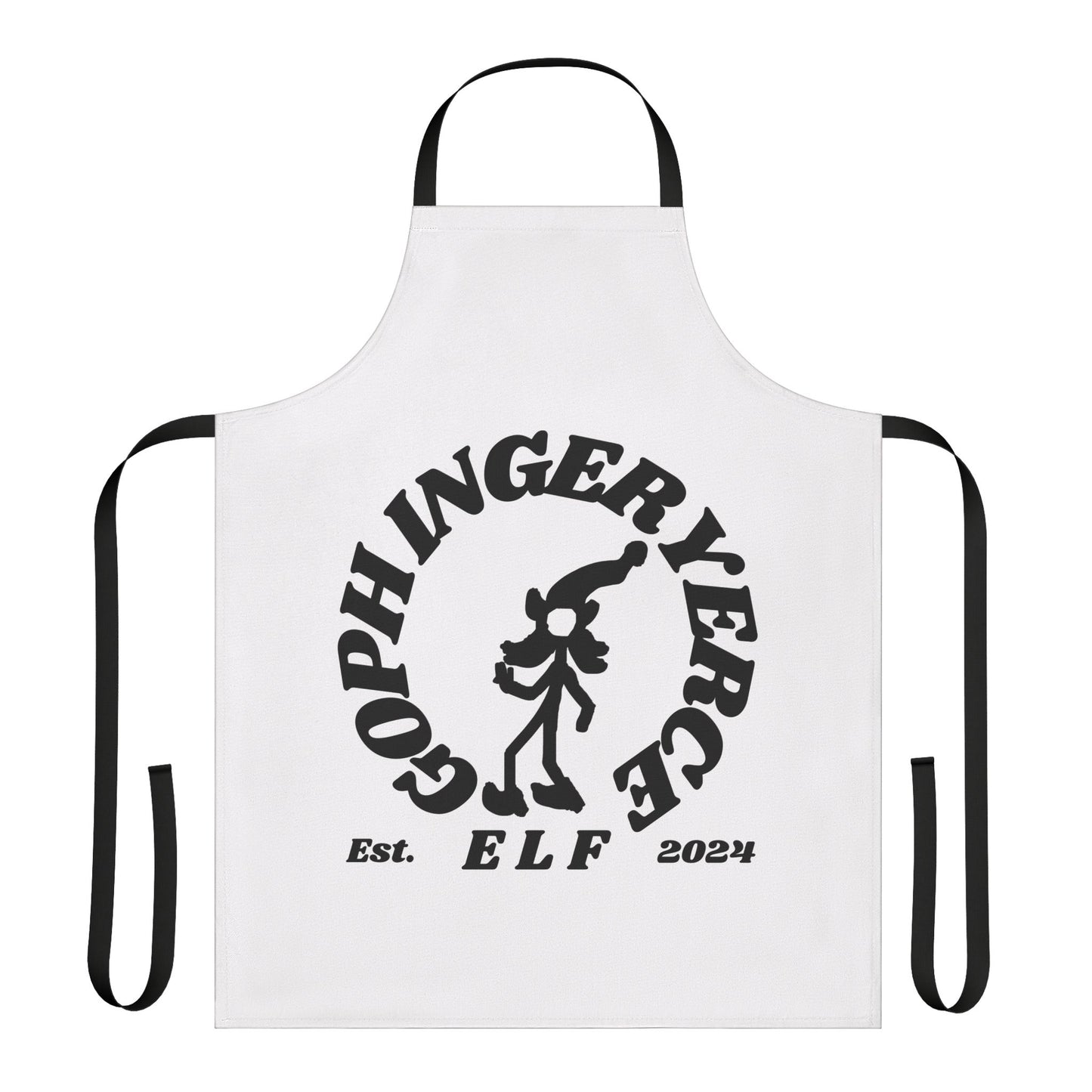 EB131 Elf Apron, 5-Color Straps (AOP)